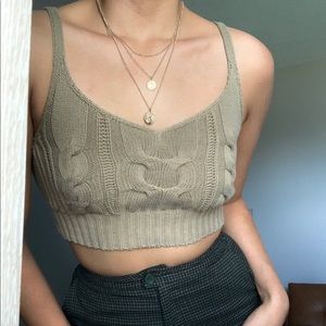 Crop top tank